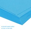 sourcing map 100 Sheet Origami Paper Double Sided Aquamarine Blue