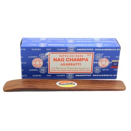 Govinda - Bangalore (BNG) Nag Champa Argarbatti 250 Grams with Incense Holder