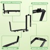 Window Box Brackets, 6 Pack Adjustable Planter Box Brackets, Heavy