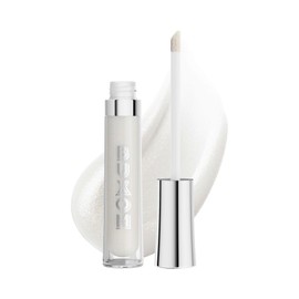 BUXOM Full-On Plumping Lip Polish, Tinted Lip Plumper Gloss with Peptides & Vitamin E, High-Shine Lip Gloss that Nourishes, Moisturizes & Softens Lips, Vegan 01 Dominique (Clear diamond sparkle)