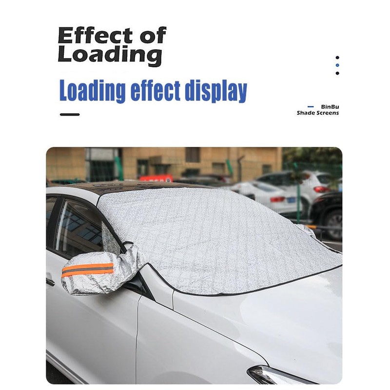 Car Sunshade, Snow Blocking, Antifreeze, Sun Protection, and Rainproof are