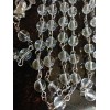 Catholic Clear Glass 5 Decade Rosary