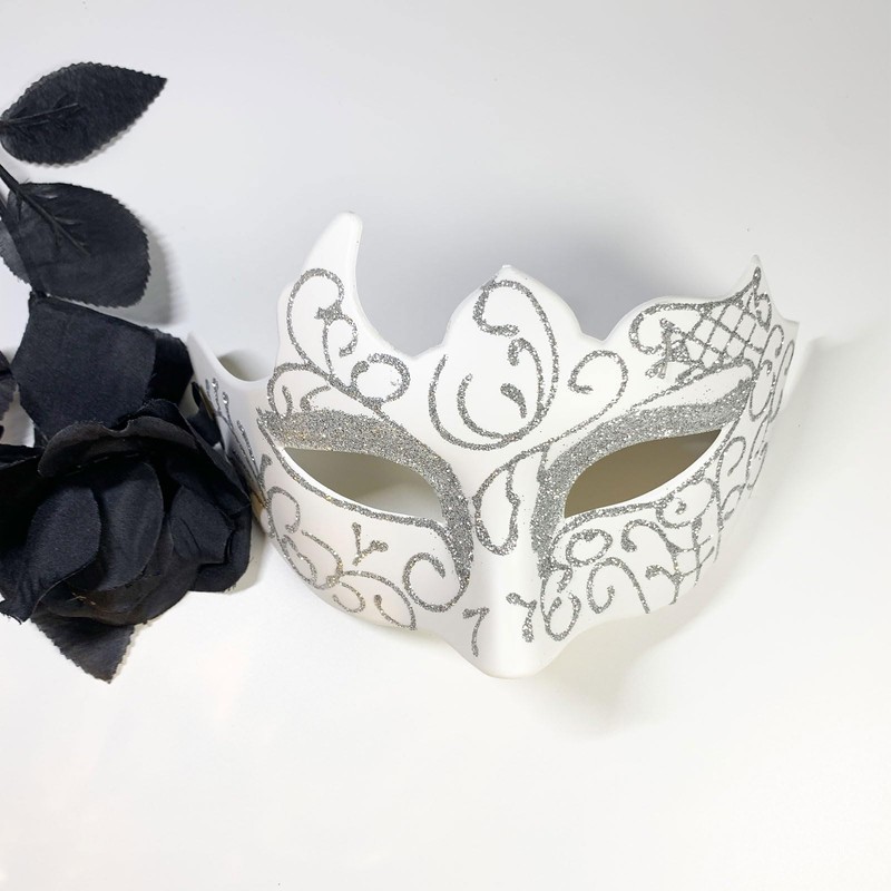 Yimianshou Masquerade Couples Set - Mardi Gras Mask for Woman