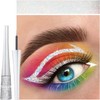 Glitter Eyeliner and Eyeshadow - Waterproof Sparkle Long-Lasting Smudge-proof Liquid