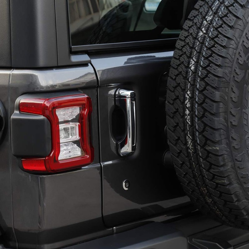 JeCar Door Handle Cover and Tailgate Handle Cover Trim Set