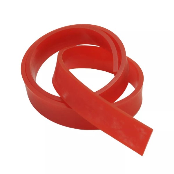 QOMOLANGMA 6' Red Screen Printing Squeegee Blade 60 Durometer Polyurethane