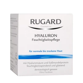 RUGARD Hyaluronic Moisturising Cream with Hyaluronic Acid and Sweet Almond Protein for Normal and Dry Skin 100 ml