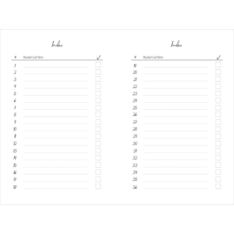 N/A Our Bucket List Couples Journal – Dream Life Planner