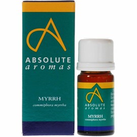 Absolute Aromas Myrrh Essential Oil - 100% Pure, Natural, Undiluted and Cruelty-Free - for use in Diffusers and Aromatherapy Blends (5ml)