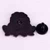 Brain Frog Enamel Pin - Funny Green Frog with Brain