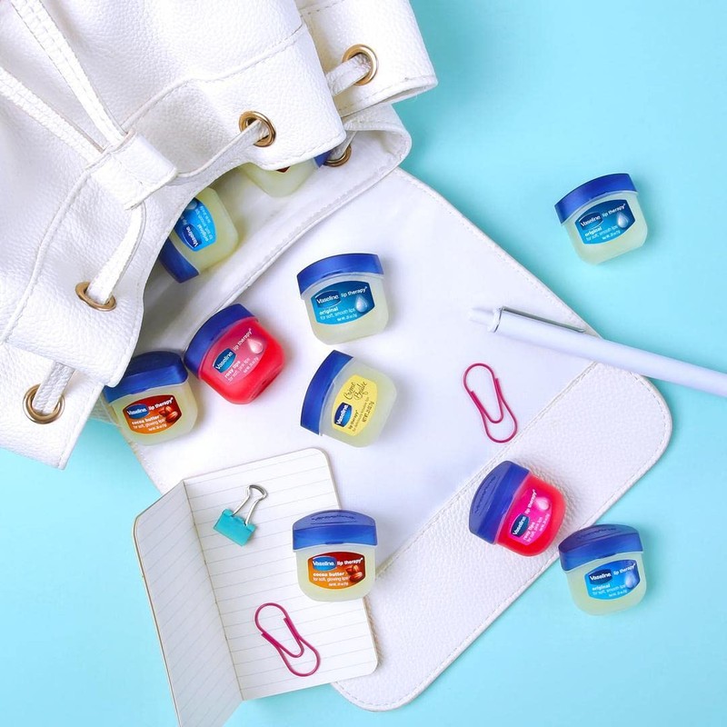 Vaseline Lip Therapy Cocoa Butter 4-Pack – Mini Lip Balms