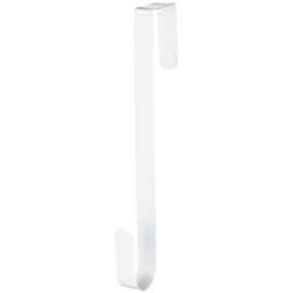 12 inch White Heavy Duty Metal Door Wreath Hanger