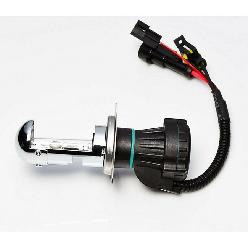 Octane Lighting 7X6 Inch 6000K HID Crystal Clear Glass/Metal Headlight