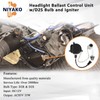 Niyako Xenon HID Ballast Headlight Control Unit with D2S Bulb