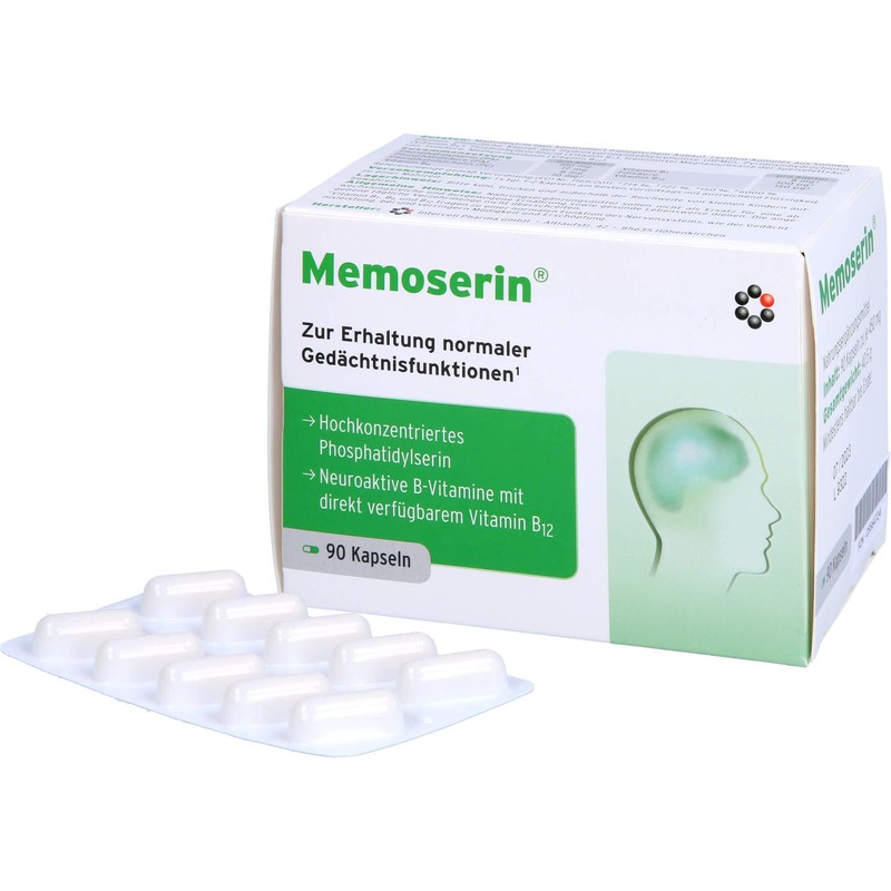 Memoserine Capsules Pack of 90