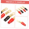 CHILDWEET Enhance Your Audio Experience 3 Pairs Brass Terminal Blocks