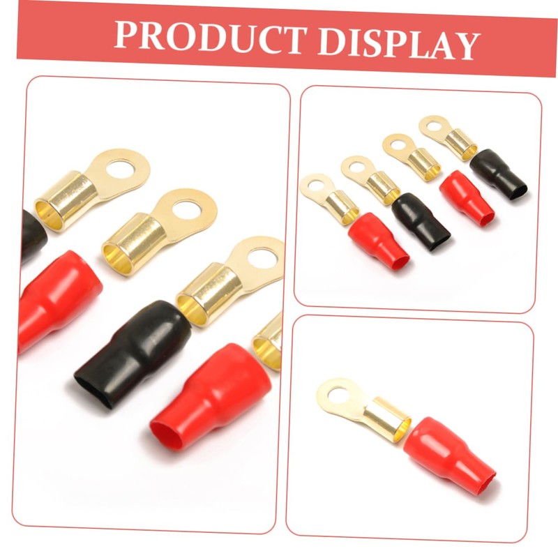 CHILDWEET Enhance Your Audio Experience 3 Pairs Brass Terminal Blocks