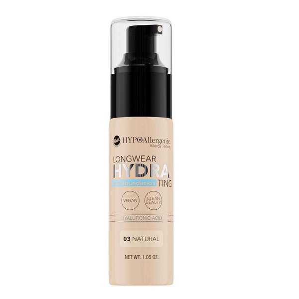 Bell HYPOAllergenic Longwear Hydrating Balm Foundation 03 Natural 30 g