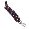 Elico Windermere Lead Rope - Navy, Red and White with