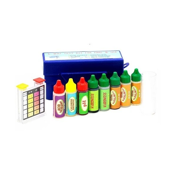 Unbranded Swimming Pool Spa Water Chemical Test Kit For Chlorine