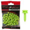 The Golfers Club Golf Graduated Lime Green Plastic Tees (1