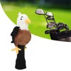 Golf Club Cover Cute Animal Golf Putter Headcover Soft Lining