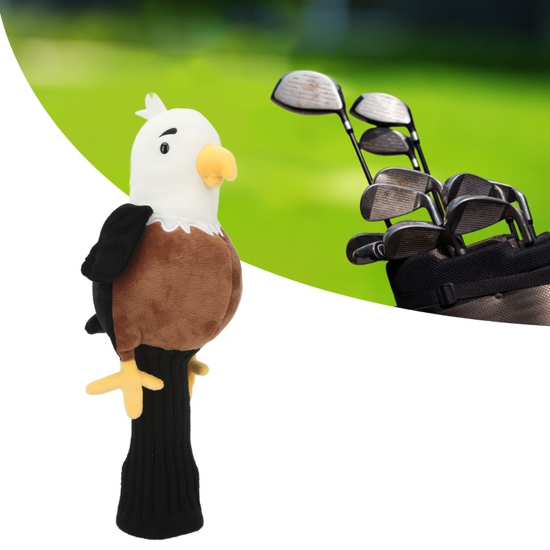 Golf Club Cover Cute Animal Golf Putter Headcover Soft Lining
