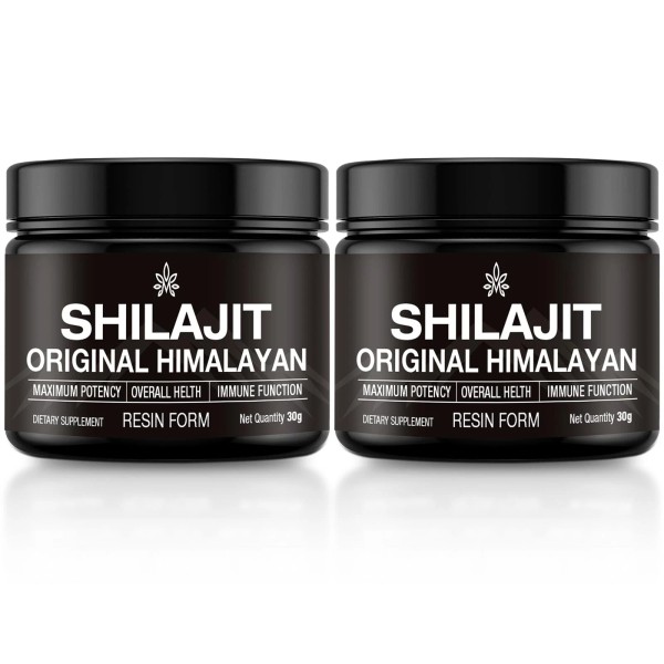 TOPCAPAK Shilajit Pure Himalayan Organic Shilajit Resin Gold Grade 100%
