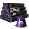 Sumatra Single Origin Organic Coffee | 100 Nespresso Compatible Pods