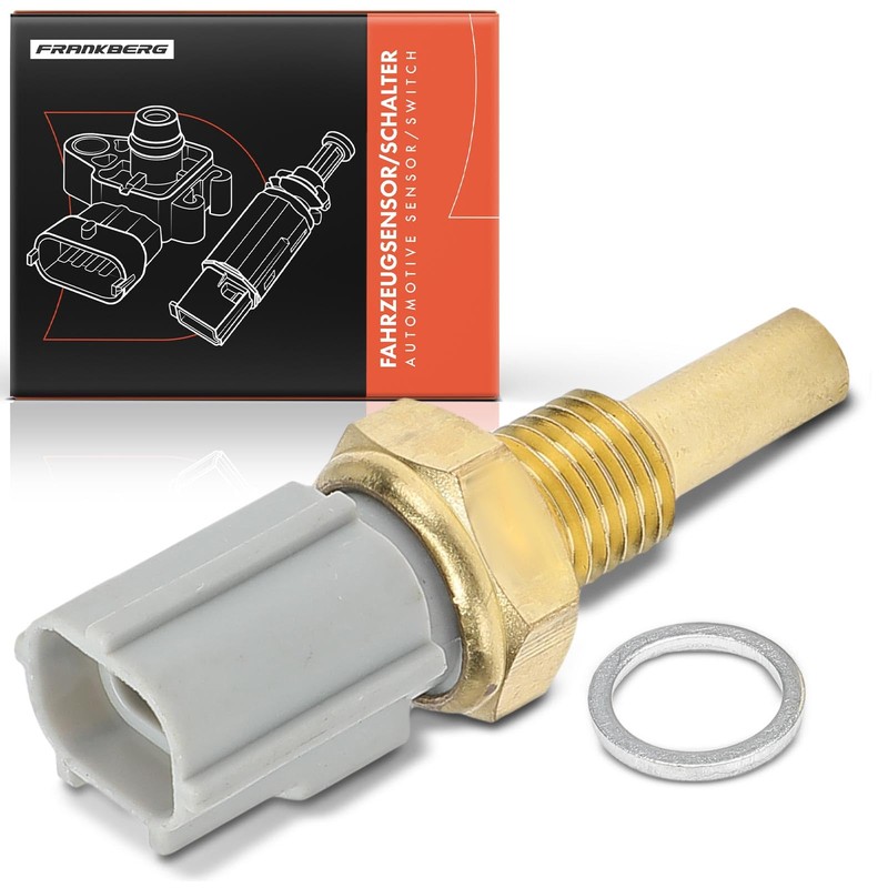 Frankberg Coolant Sensor Coolant Temperature Sensor 2-Pin Compatible with Justy