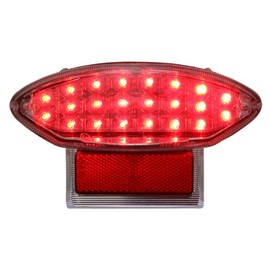 Integrated Sequential LED Tail Lights Clear Lens for 1999-2007 Suzuki GSX1300R Hayabusa 2003-2006 Katana