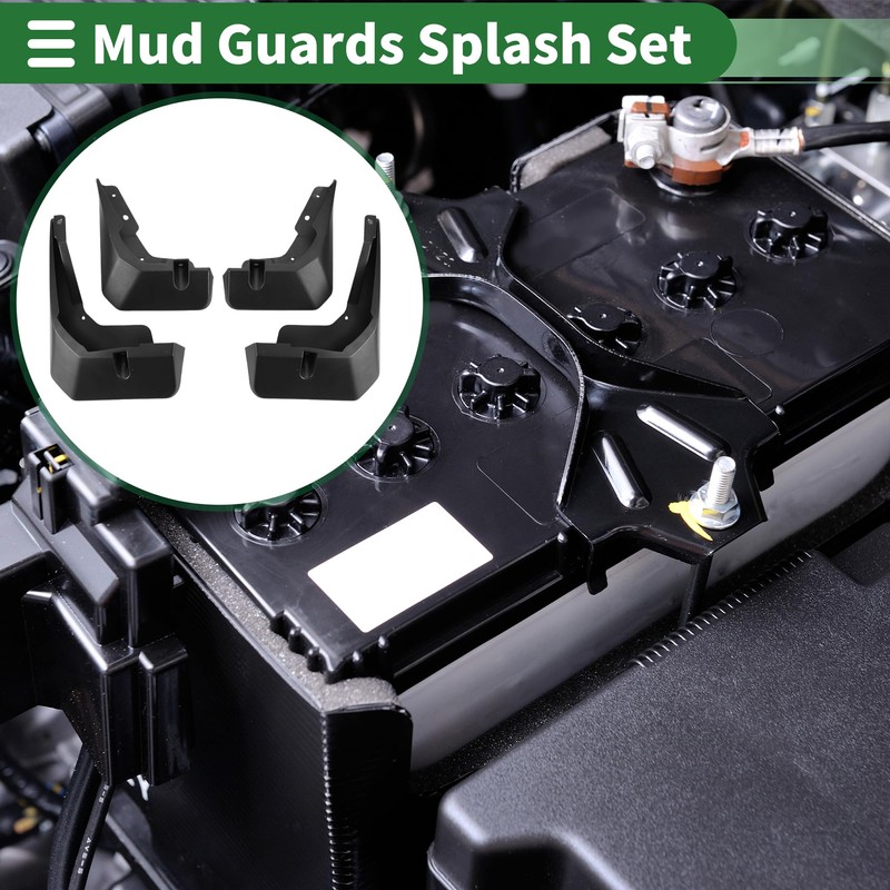 Motoforti Mud Flaps Splash Guards Mud Guards for Ford Focus