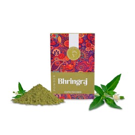 AATMANA Bhringraj Powder | Eclipta Alba | For Silky & Naturally Soft Hair | Promote Hair Growth | Increases Hair Thickness | Ayurvedic Hair Products - 100 g