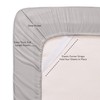 1500 Supreme Collection King Sheet Sets Light Gray Silver -