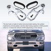 JDMSPEED New Heavy Daty Front Car Tow Hooks Left &