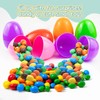 Nyicey 36 Pack Plastic Easter Eggs for Easter Basket Hunt