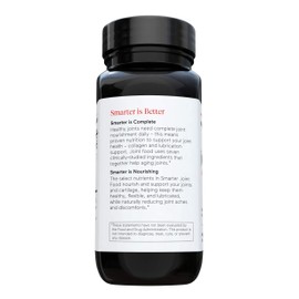 Smarter Joint Food - Nourishing Whole-Food Support for Joint Health, Lubrication, Mobility - Formulated with Collagen Type II, MSM, Vitamin C, Turmeric, Bromelain (Packaging May Vary – 90 Servings)