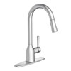 Moen Adler Chrome One-Handle High Arc Kitchen Sink Faucet with
