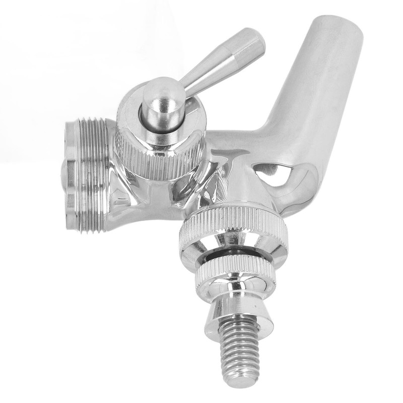 Beer Flow Control Faucet Stainless Steel Beer Tap with Dust