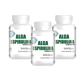 Alga Espirulina Pack con 3 frascos                                                                                                                    