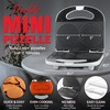 SugarWhisk Mini Pizzelle Maker Machine with a 3'' Cutter, Mini
