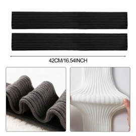 SEFIRST 3 Pairs of Warm Leg Warmers, Leg Warmers, Knitted Leg Warmers for Women, Girls, Women's Long Leg Warmers for Winter, Winter Boot Cuffs, Warm Knee Warmers, One Size (Three Colours),