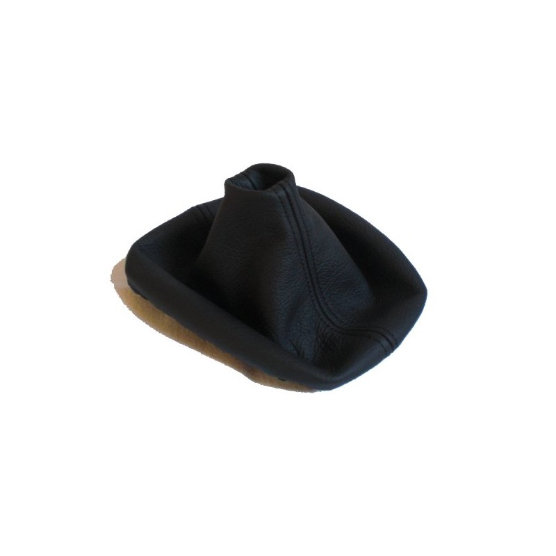 TK - 114 Shift Boot Lever Cuff Real Leather Black