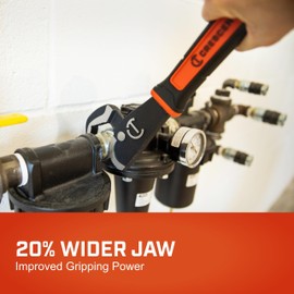 Crescent 12" Self-Adjusting Dual Material Pipe Wrench - CPW12