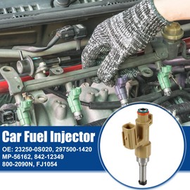 ACROPIX Car Fuel Injector Nozzle Replacement Fit for Toyota Tundra 5.7L V8 2008-2019 23250-0S020 - Pack of 8