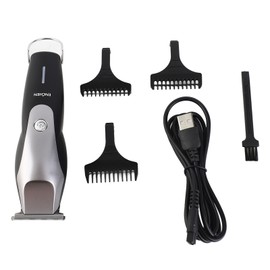 Electric Hair Clipper USB Charging Hair Trimmer With 3 Hair Comb Hair Salon For Men Black