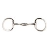 JP Korsteel Stainless Steel Oval Link Eggbutt Snaffle Bit, 5"