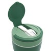 Polar Gear Microwavable Food Containers with Fold Away Cutlery, Polypropylene,