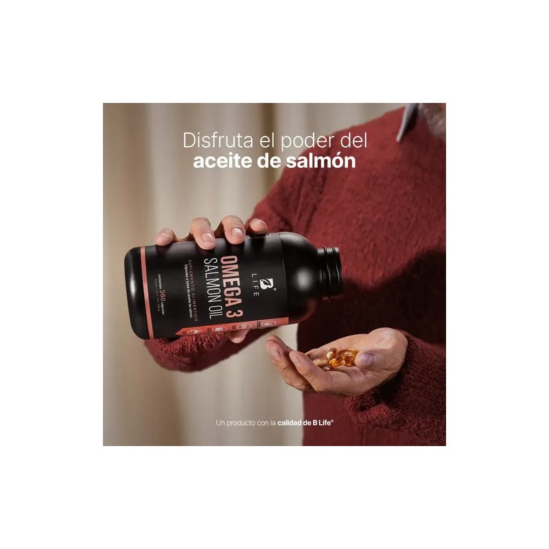 Omega 3 De Salmón 360 Cápsulas (epa - Dha). B