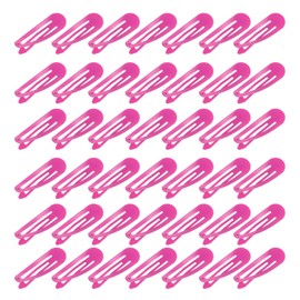 BIUDECO 50pcs Waterdrop Hair Clips Snap Clips for Women Versatile Hair Barrettes with Unique Design Fade Resistant Colors for Any Occasion